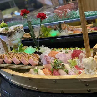 &quot;Omakase&quot; love boat for two...   (become a regular and get to know the chef/owners).  OMG-amazing!!!