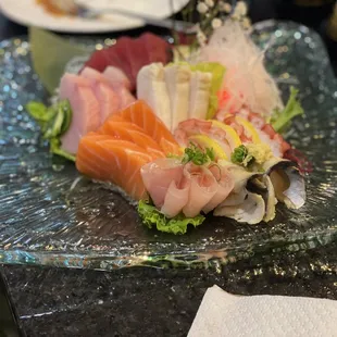 Sashimi platter