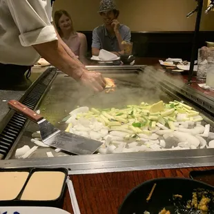 interior, sushi and sashimi