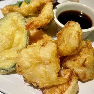 Seafood tempura