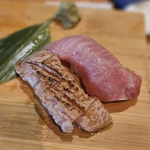 Fatty tuna, 1 seared