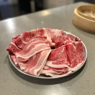 Part of the AYCE - good quality meats!