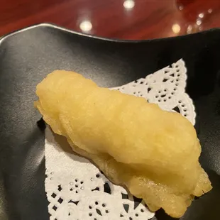 Cream cheese tempura