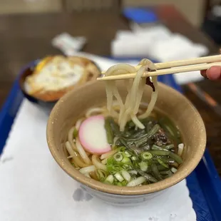Daily special udon and Katsudon