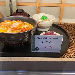 Pork Cutlet Bowl