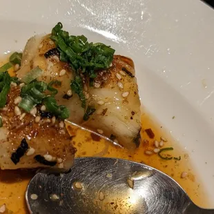 Japanese eggplant in sweet miso sauce totally delicious