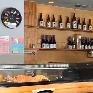 Sushi bar.