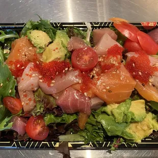 Sashimi Salad