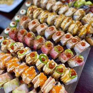 sushi, food, sushi and sashimi, sashimi