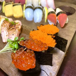 food, sushi and sashimi, sushi, sashimi