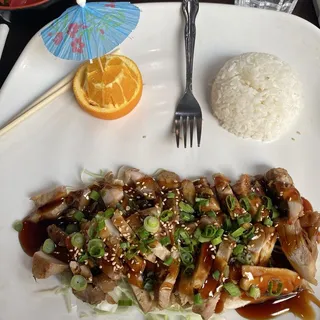 Chicken teriyaki entree