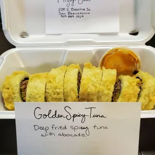 Golden Spicy Tuna Roll