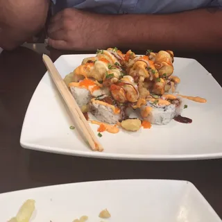 Popcorn lobster roll