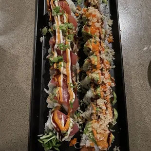 food, sushi and sashimi, sushi, sashimi