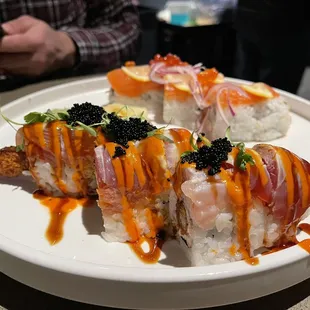 food, sushi and sashimi, sashimi, sushi