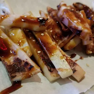 Grilled squid
