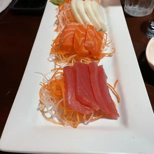 a variety of sushi