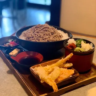 cold soba teishoku