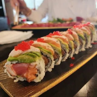 sushi, sushi and sashimi, sashimi, food