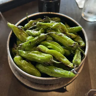 Blistered Shishito Peppers