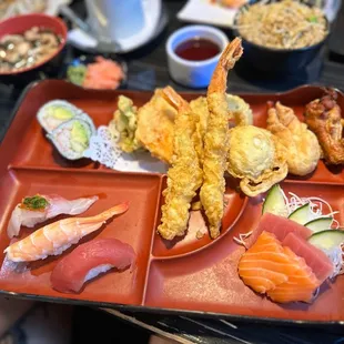 sushi and sashimi, food, sushi, sashimi