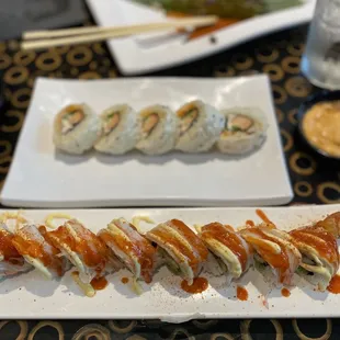 New York roll, Vegas roll