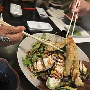 sushi and sashimi, food