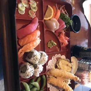 sushi, food, sashimi, sushi and sashimi