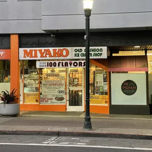 Exterior of Miyako Old Fashioned Ice Cream in San Francisco.