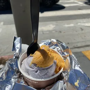 Mango and Ube