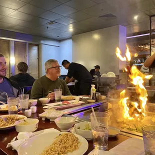 Cooking is very entertaining!