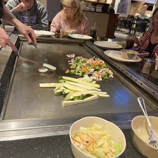 salads, food