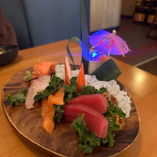 Sashimi lunch special