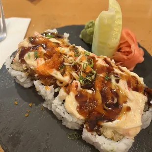 Volcano roll