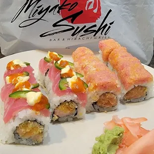 The Bomb Roll.   Double Spicy Roll.