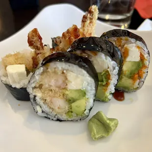 Shrimp Tempura Roll with Cream Cheese