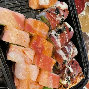 Ocean King Roll ($15) and 007 Roll ($13)