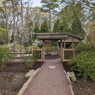 This is a view of the entrance when coming in from other parts of the park.  Photo taken March 25, 2023.