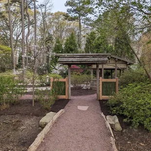 This is a view of the entrance when coming in from other parts of the park.  Photo taken March 25, 2023.