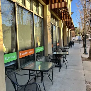 Patio seating