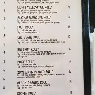 RISING SUN ROLL