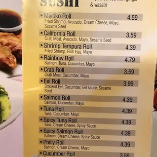 This is our menu ^O^