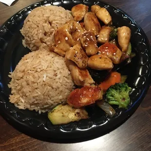 Hibachi plate