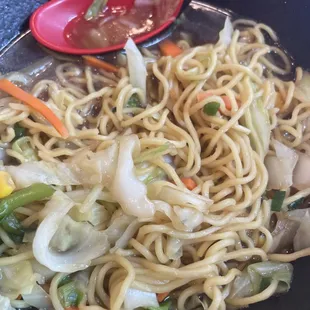 Vegetable ramen.