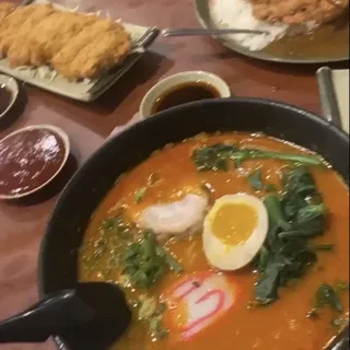 Tan Tan Ramen and 4 Piece Gyoza Combo