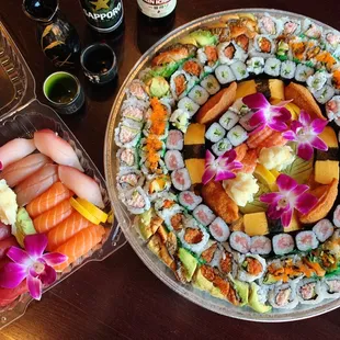 sushi, food, sushi and sashimi, sashimi