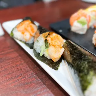Spicy Scallop Hand Roll