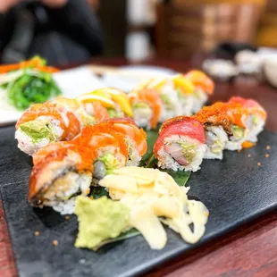 Under the Sea Roll &amp;  Alaskan Mango Roll