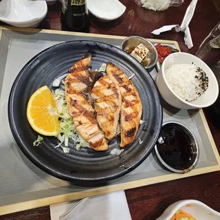 Salmon Teriyaki Teishoku
