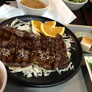 Beef Udon Teishoku